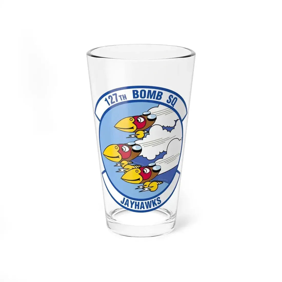 127 Bomber Squadron (U.S. Air Force) Pint Glass 16oz - Go Mug Yourself