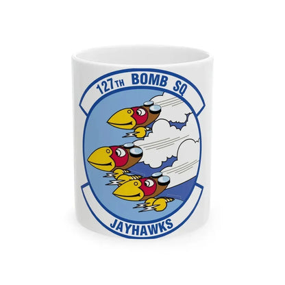 127 Bomber Squadron (U.S. Air Force) White Coffee Mug 11oz - Go Mug Yourself
