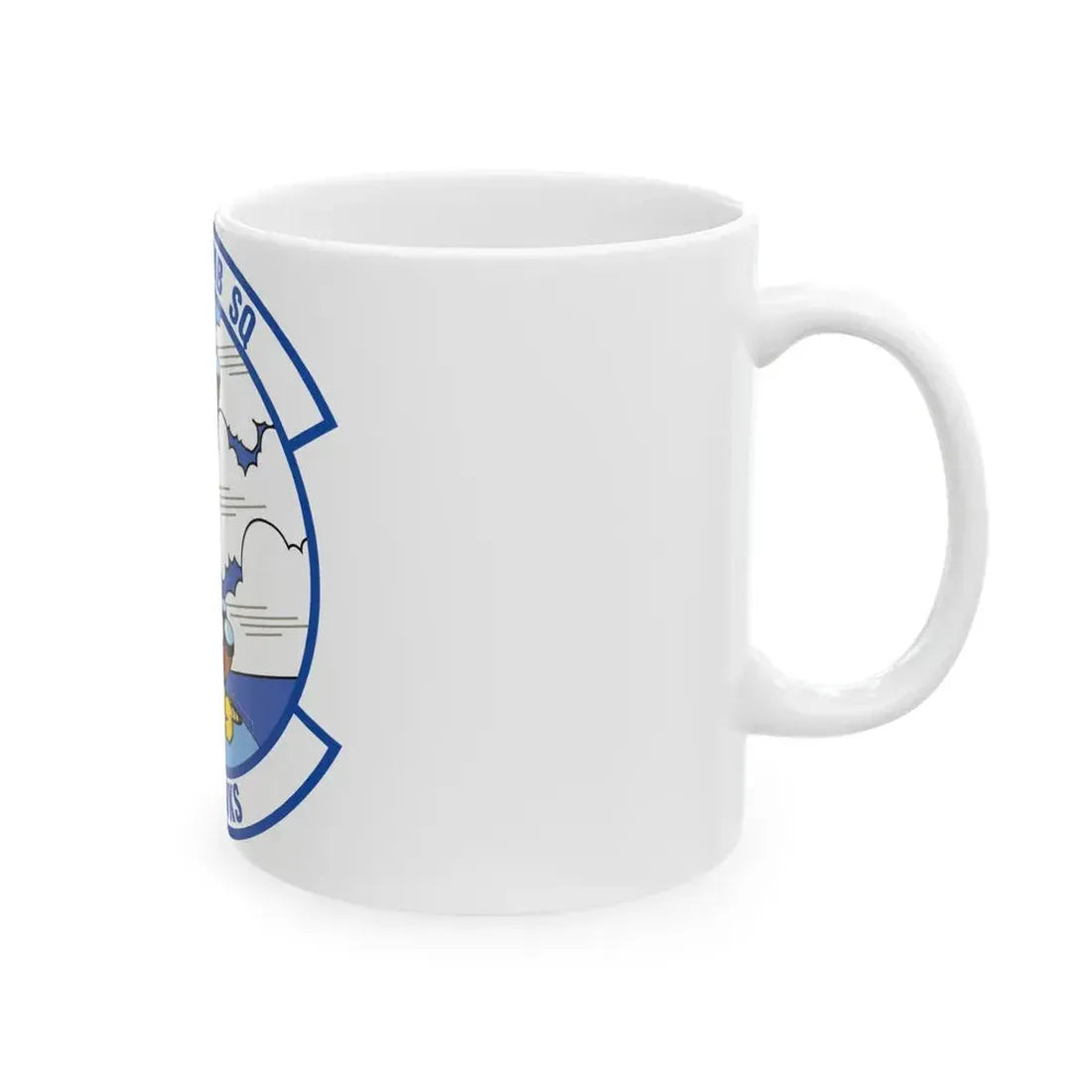 127 Bomber Squadron (U.S. Air Force) White Coffee Mug - Go Mug Yourself