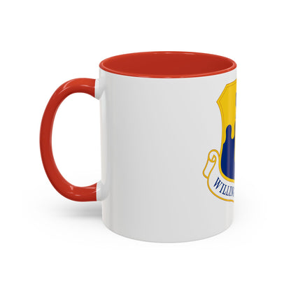 43 Air Mobility Operations Group AMC (U.S. Air Force) Accent Coffee Mug