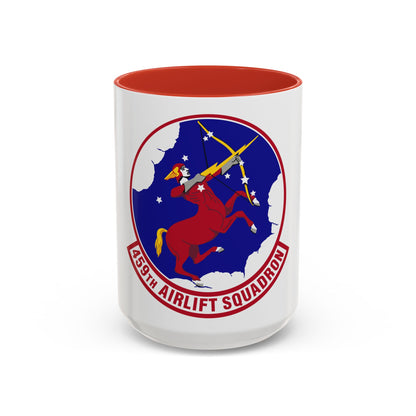 459th Airlift Squadron (U.S. Air Force) Accent Coffee Mug