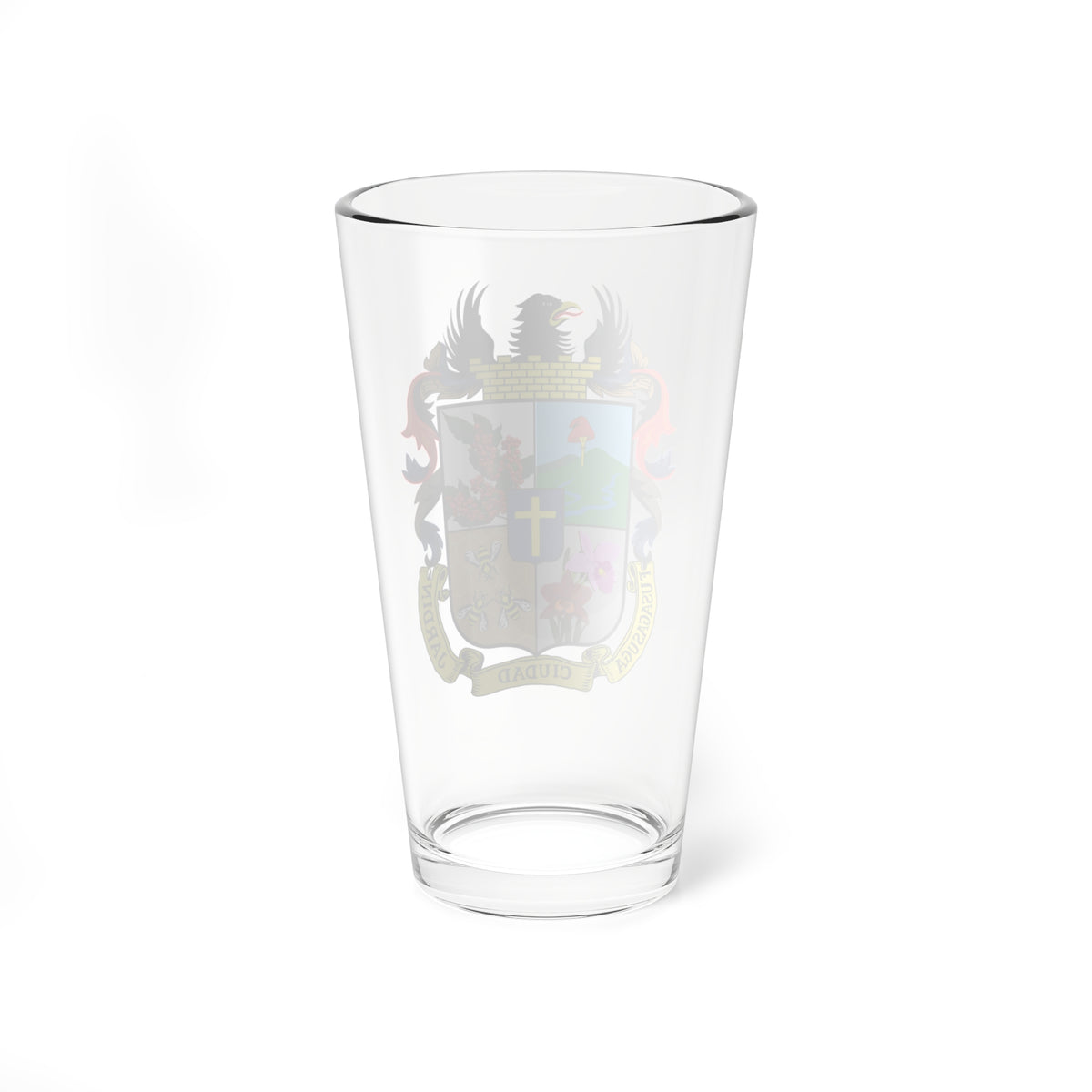 Escudo Fusagasugá (Colombia) (Coat of Arms) Pint Glass 16oz