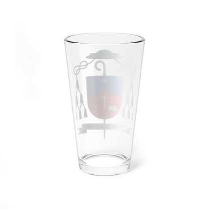 Escudo de Joaquim Giovani Mol Guimarães (Spain) (Coat of Arms) Pint Glass 16oz
