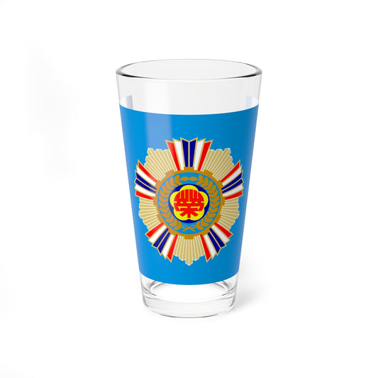 ROC Veterans Affairs Council Flag (China) Pint Glass 16oz