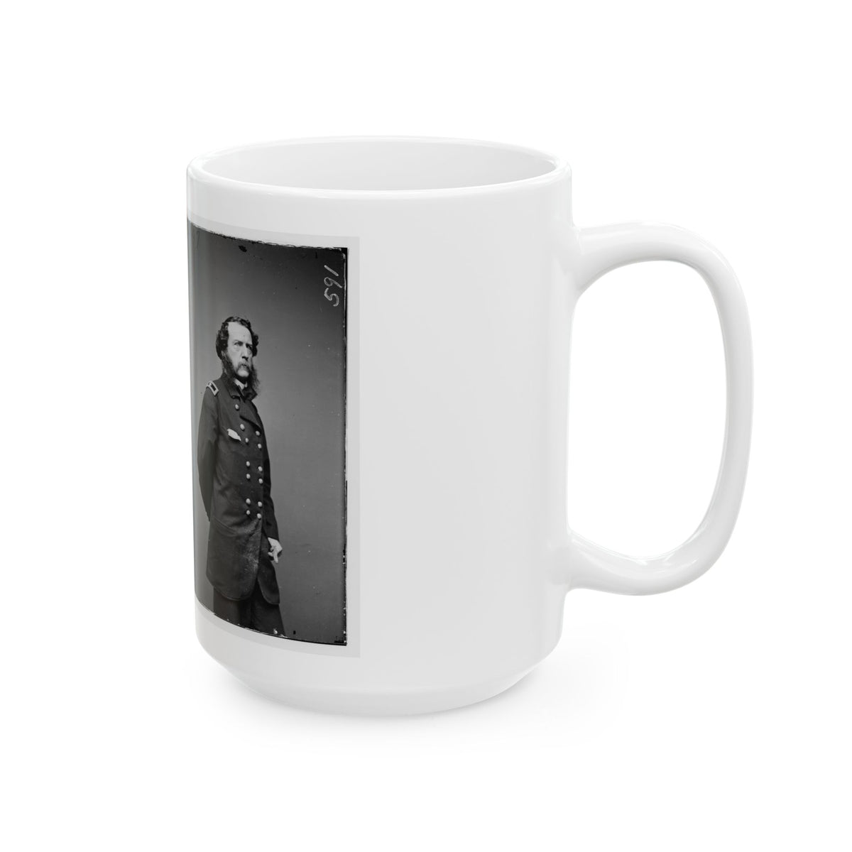 Brig. Gen. Samuel W. Crawford (U.S. Civil War) White Coffee Mug