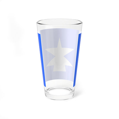 Flag of Oshimizu Ishikawa 1965-2005 (Japan) Pint Glass 16oz