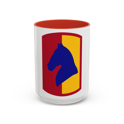 138 Field Artillery Brigade (U.S. Army) Accent Coffee Mug