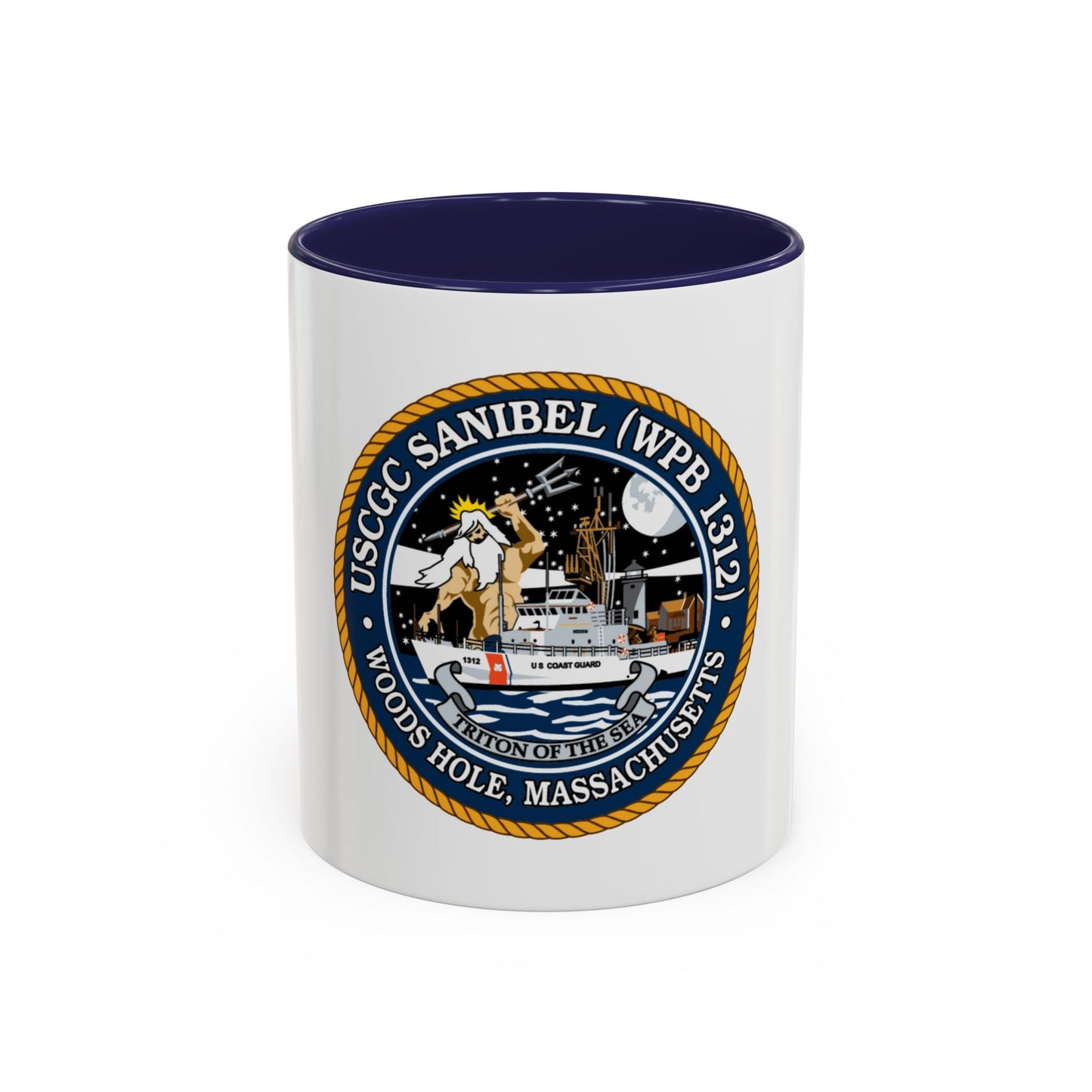 USCGC Sanibel WPB   1312 (U.S. Coast Guard) Accent Coffee Mug