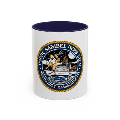 USCGC Sanibel WPB   1312 (U.S. Coast Guard) Accent Coffee Mug
