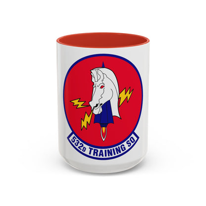 532d Training Squadron (U.S. Air Force) Accent Coffee Mug