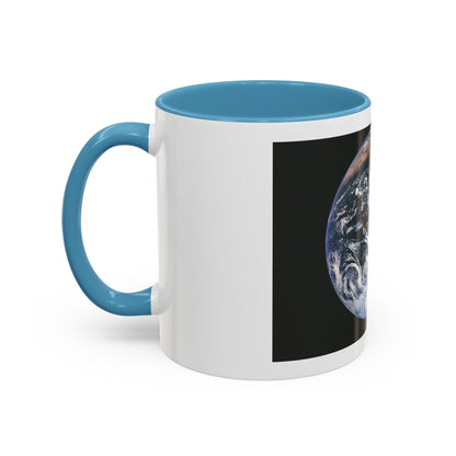 Space - Earth from Space (1973) (Map) Accent Coffee Mug