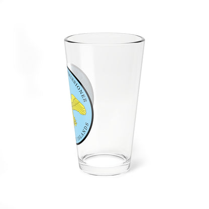 Seal of High Commissioner of the Ryukyu Islands (Japan) (Coat of Arms) Pint Glass 16oz
