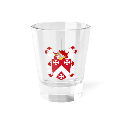 Coat of Arms of John Barclay (United States) (Coat of Arms) Shot Glass 1.5oz