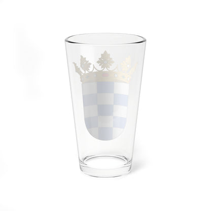 Escudo del Ducado de Alba de Tormes (Spain) (Coat of Arms) Pint Glass 16oz
