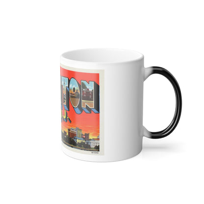 Greetings from Trenton N J (Greeting Postcards) Color Changing Mug 11oz