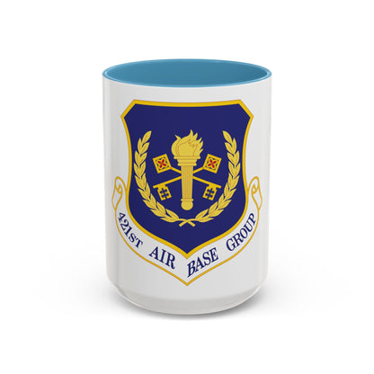 421st Air Base Group (U.S. Air Force) Accent Coffee Mug