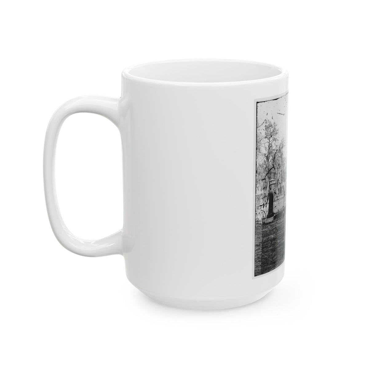 Savannah, Georgia. View (U.S. Civil War) White Coffee Mug