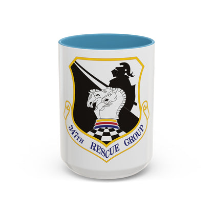 347th Rescue Group (U.S. Air Force) Accent Coffee Mug
