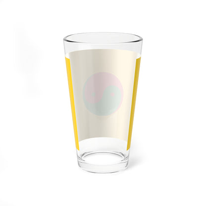 Flag of the Xinminhui 1938-1940 (China) Pint Glass 16oz