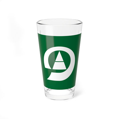 Flag of Shiiba Miyazaki (Japan) Pint Glass 16oz