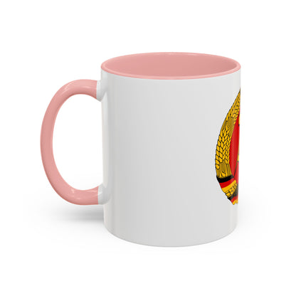 Coat of arms of East Germany - Accent Coffee Mug