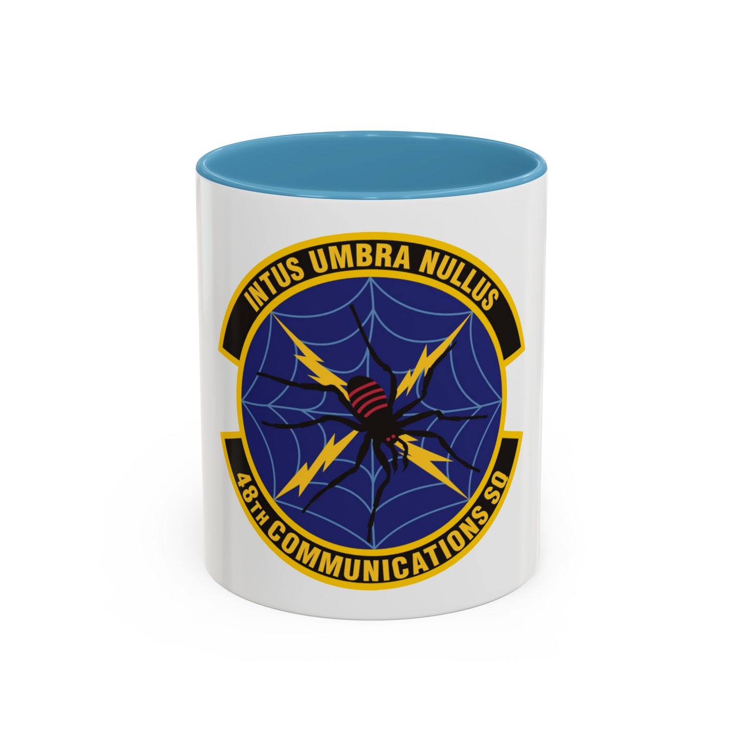 48 Communications Squadron USAFE (U.S. Air Force) Accent Coffee Mug