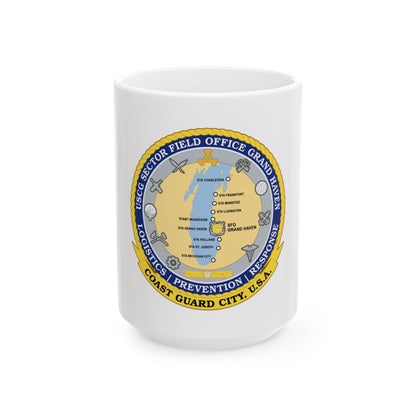 USCG Sector Field Office Grand Haven (U.S. Coast Guard) White Coffee Mug