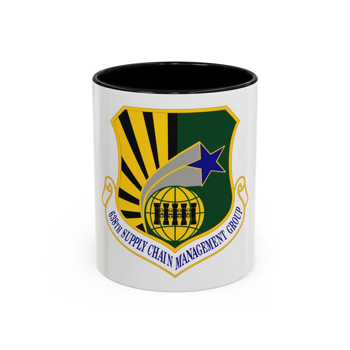 638 Supply Chain Management Group AFMC (U.S. Air Force) Accent Coffee Mug
