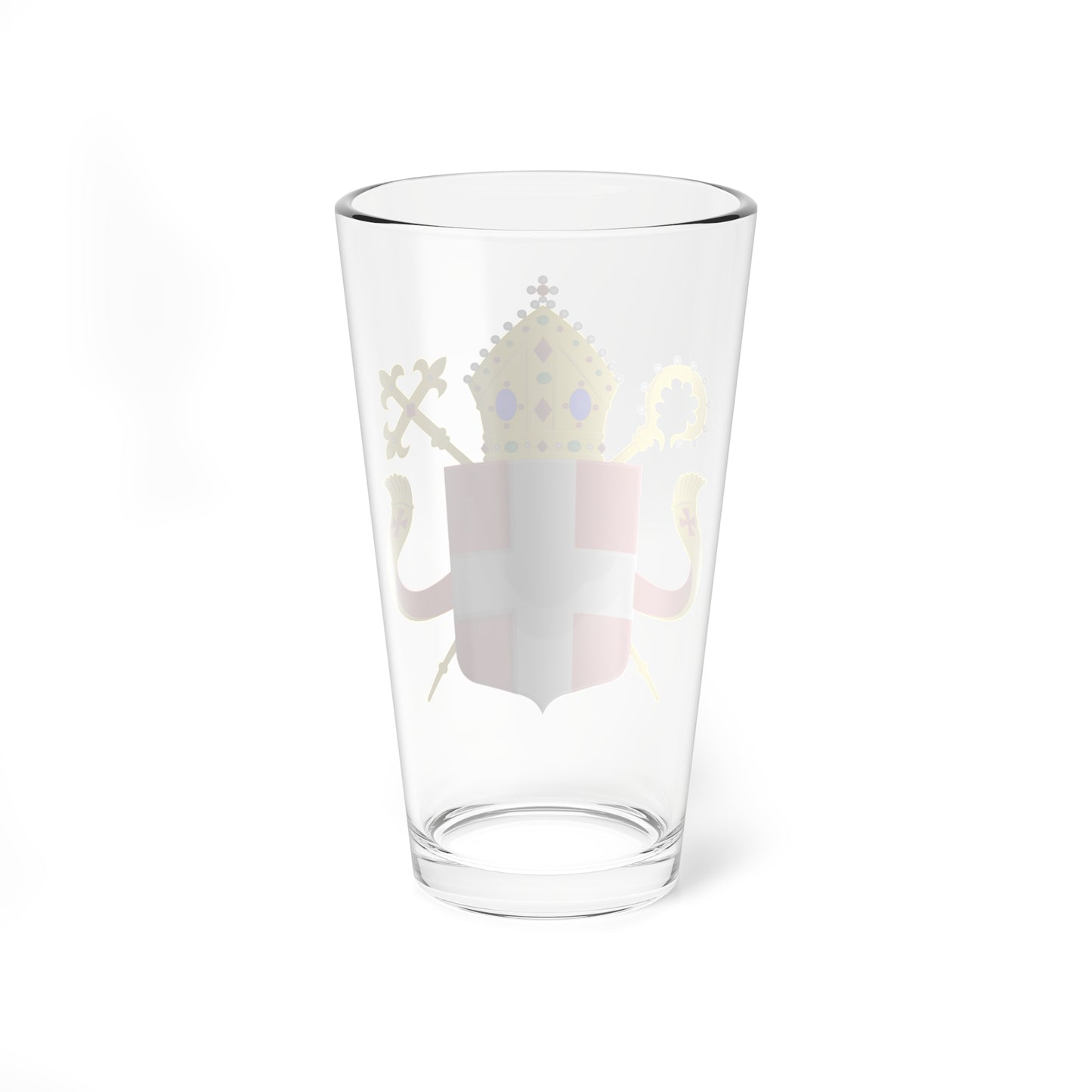 Wapen Bisdom Utrecht (Netherlands) (Coat of Arms) Pint Glass 16oz