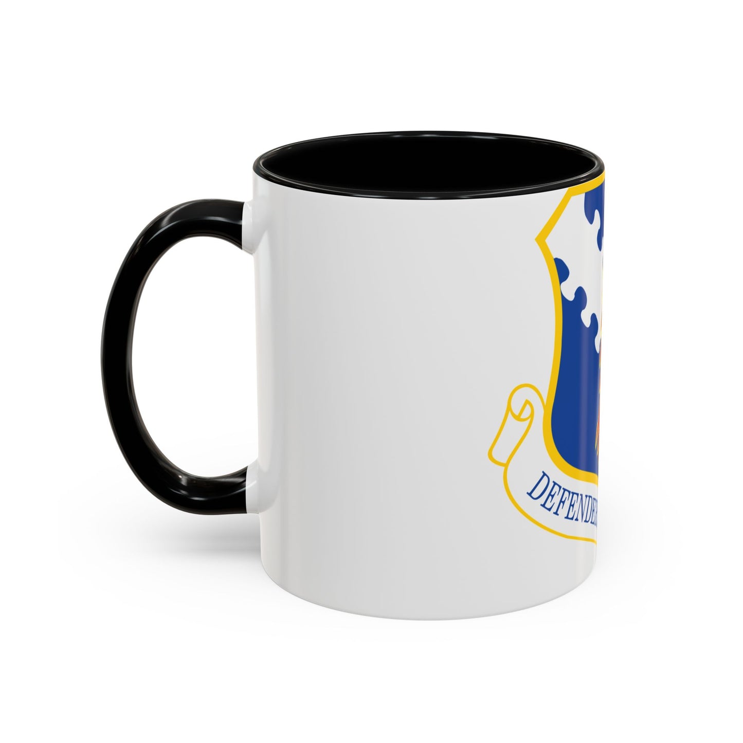 182d Airlift Wing insignia AFD 080128 056 (U.S. Air Force) Accent Coffee Mug