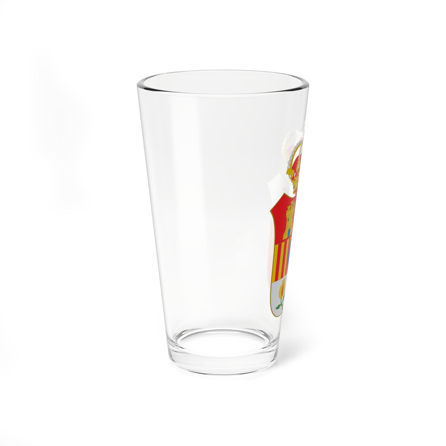 Escudo de armas de José I abreviado (Spain) (Coat of Arms) Pint Glass 16oz