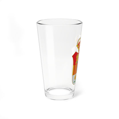 Escudo de armas de José I abreviado (Spain) (Coat of Arms) Pint Glass 16oz