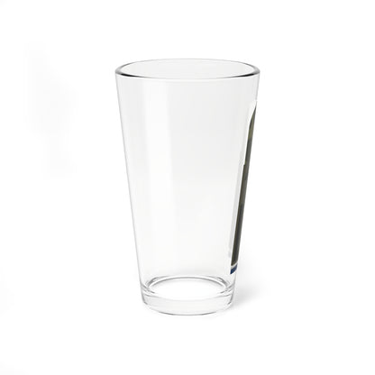 HA OS5 33a Oberfähnrich SanOA San ZM R (Military Rank) Pint Glass 16oz