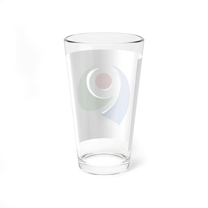 Flag of Iwata Shizuoka (Japan) Pint Glass 16oz