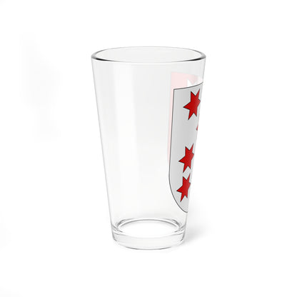 Valais-coat of arms old (Switzerland) (Coat of Arms) Pint Glass 16oz