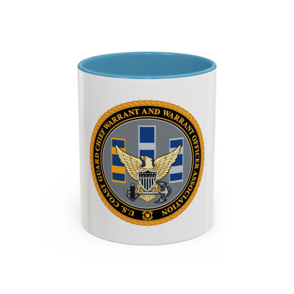 USCG CWO (U.S. Coast Guard) Accent Coffee Mug