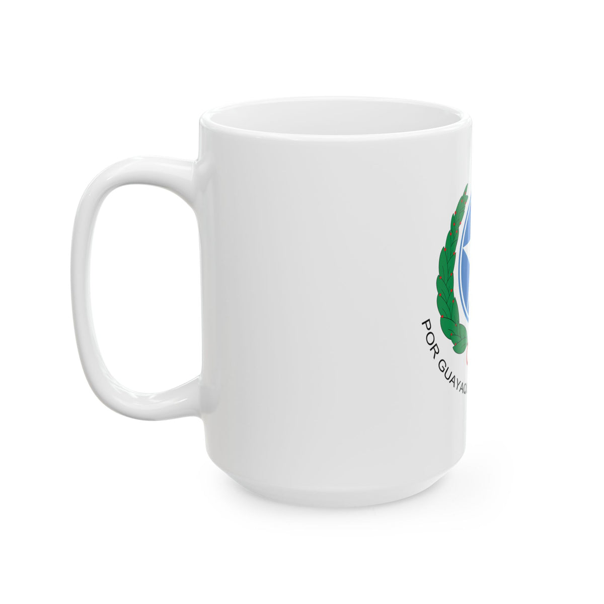 Coat of Arms of Guayaquil - White Coffee Mug
