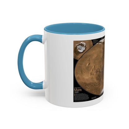Space - MARS (2001) (Map) Accent Coffee Mug