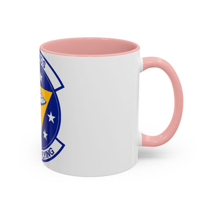 86 Aerospace Medicine Squadron USAFE (U.S. Air Force) Accent Coffee Mug