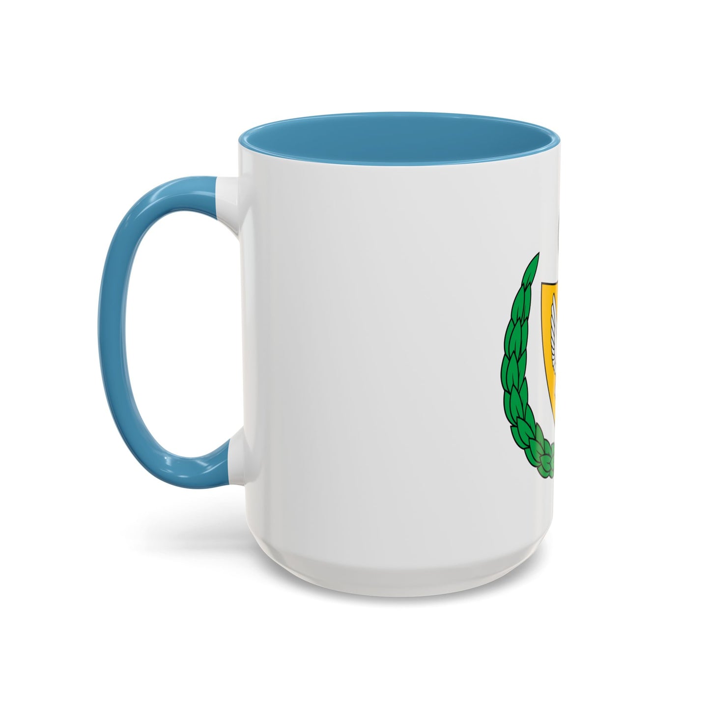 Coat of arms of the Turkish Federated State of Cyprus - Accent Coffee Mug