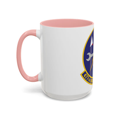 477th Maintenance Squadron (U.S. Air Force) Accent Coffee Mug