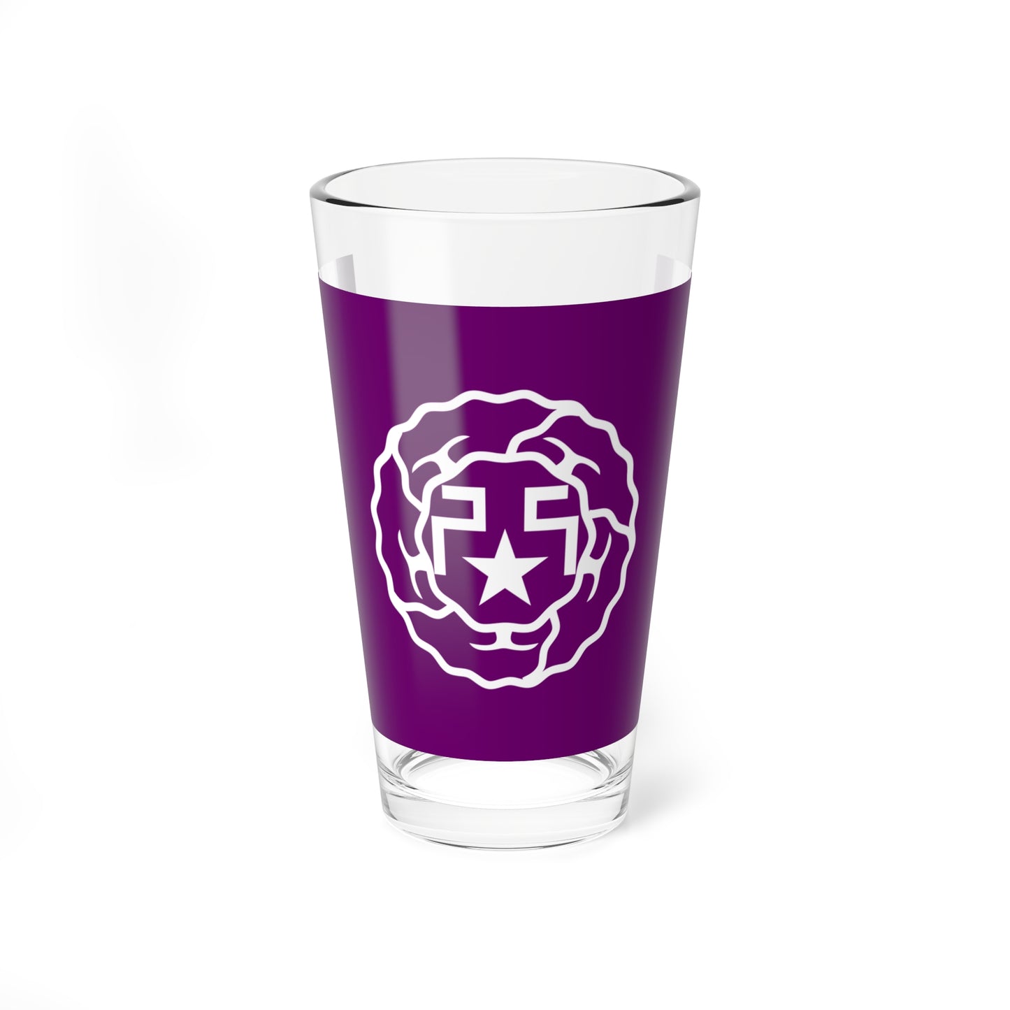 Flag of Yakumo Hokkaido 1917-2005 (Japan) Pint Glass 16oz