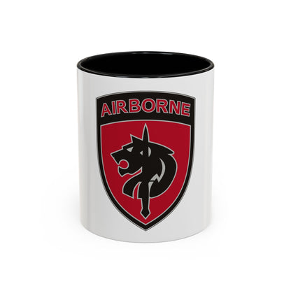 Special Operations Command Africa (U.S. Army) Accent Coffee Mug