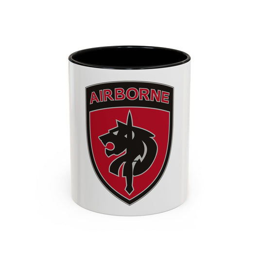 Special Operations Command Africa (U.S. Army) Accent Coffee Mug