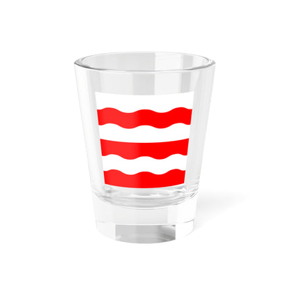 Flag of Morges Switzerland - Shot Glass 1.5oz