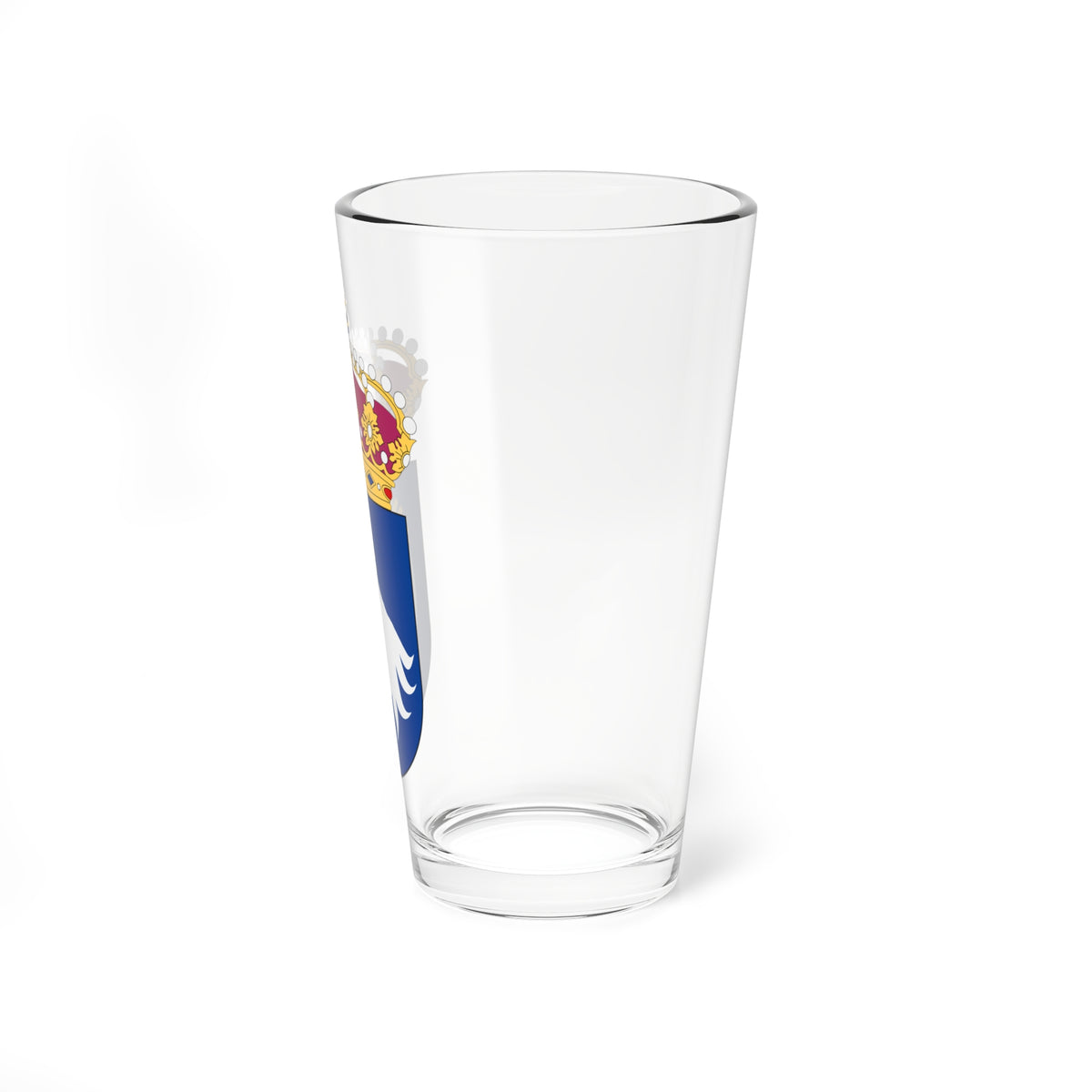 HMS Visborg vapen (Sweden) (Coat of Arms) Pint Glass 16oz