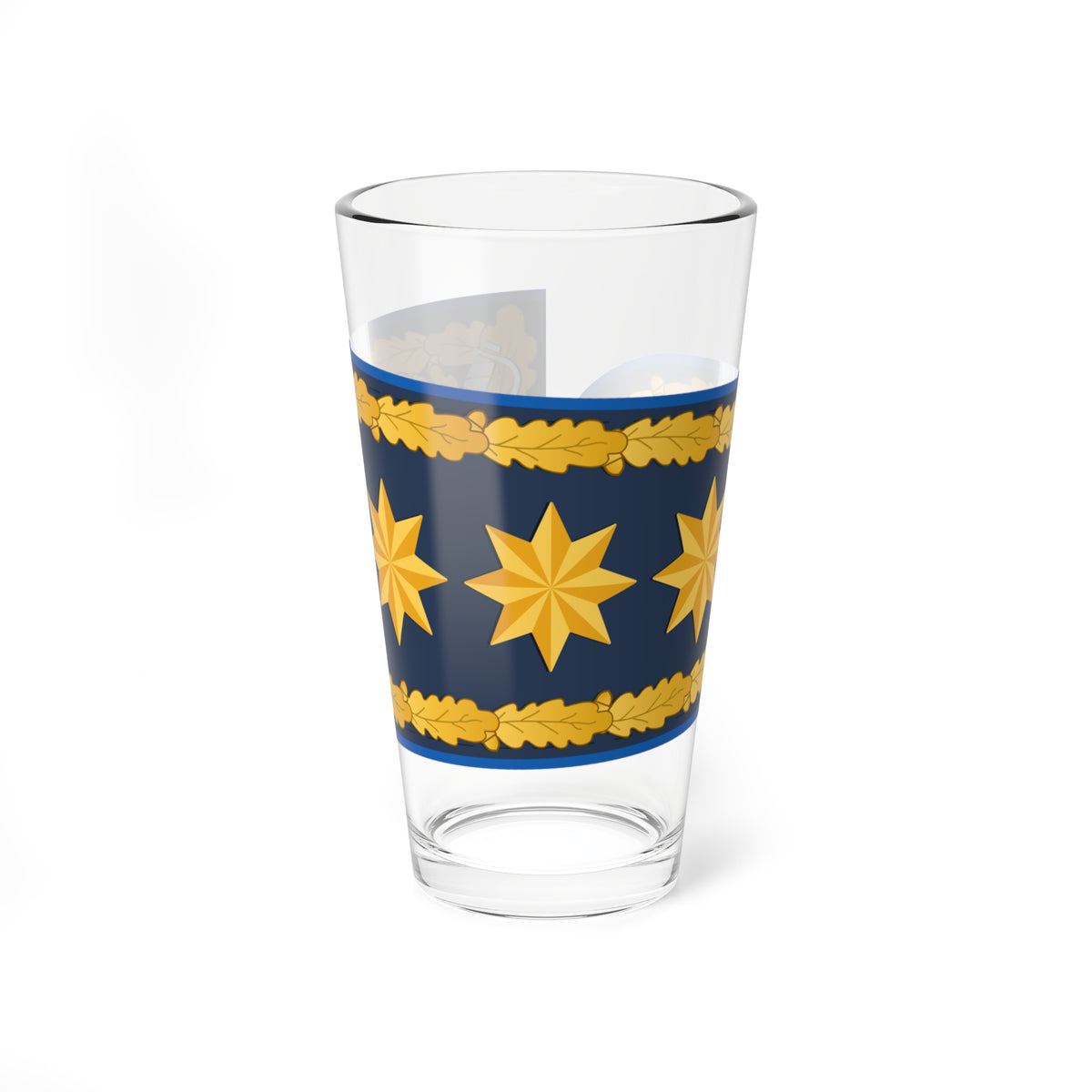 General polkovnik XKX rəisi (Azerbaijan) (Military Rank) Pint Glass 16oz