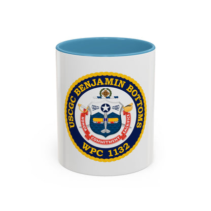 USCGC Benjamin Bottoms WPC 1132 (U.S. Coast Guard) Accent Coffee Mug