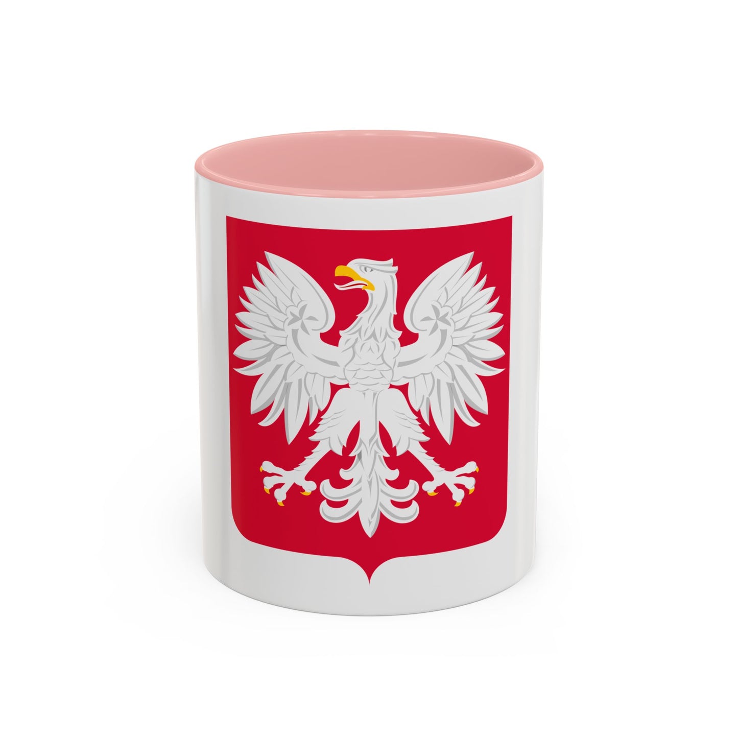 Coat of arms of Poland (1980-1990) - Accent Coffee Mug