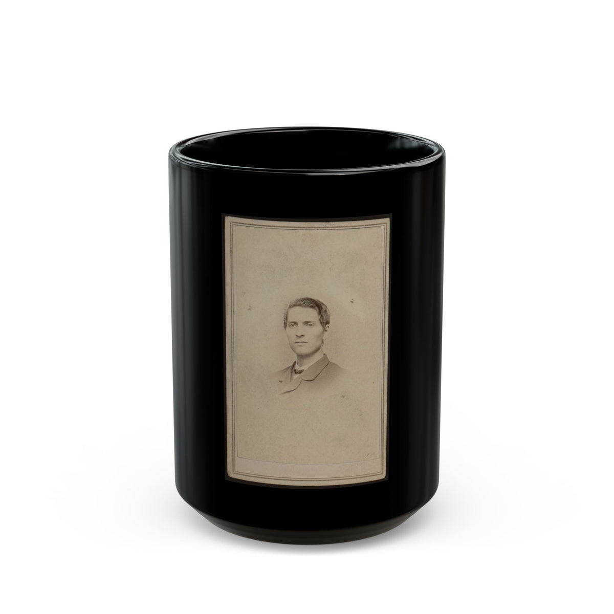 Anson Rider, Junior, Bust Portrait, Facing Slightly Left (U.S. Civil War) Black Coffee Mug